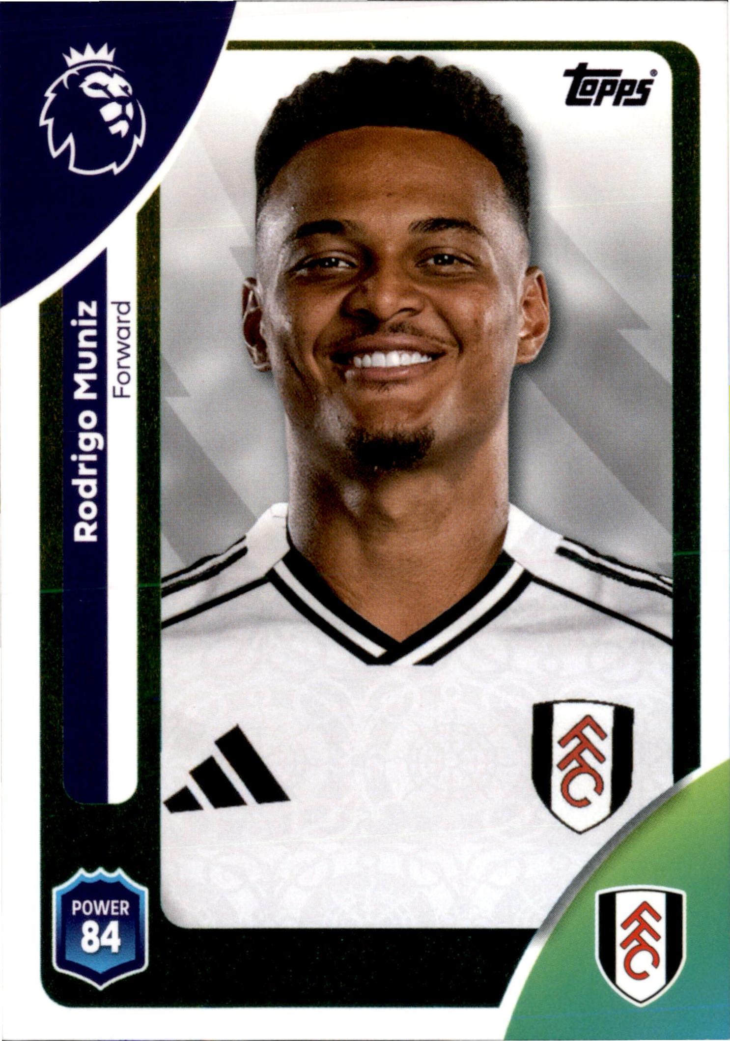 Rodrigo Muniz #158 – Topps Premier League 2025/26