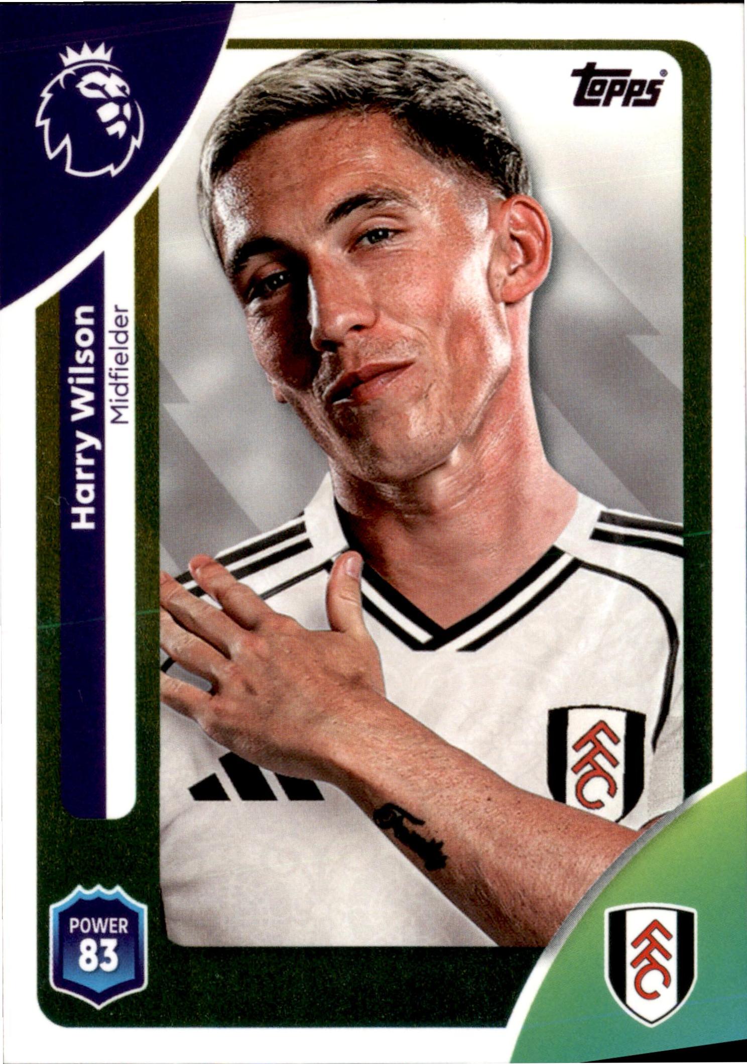 Harry Wilson #156 – Topps Premier League 2025/26