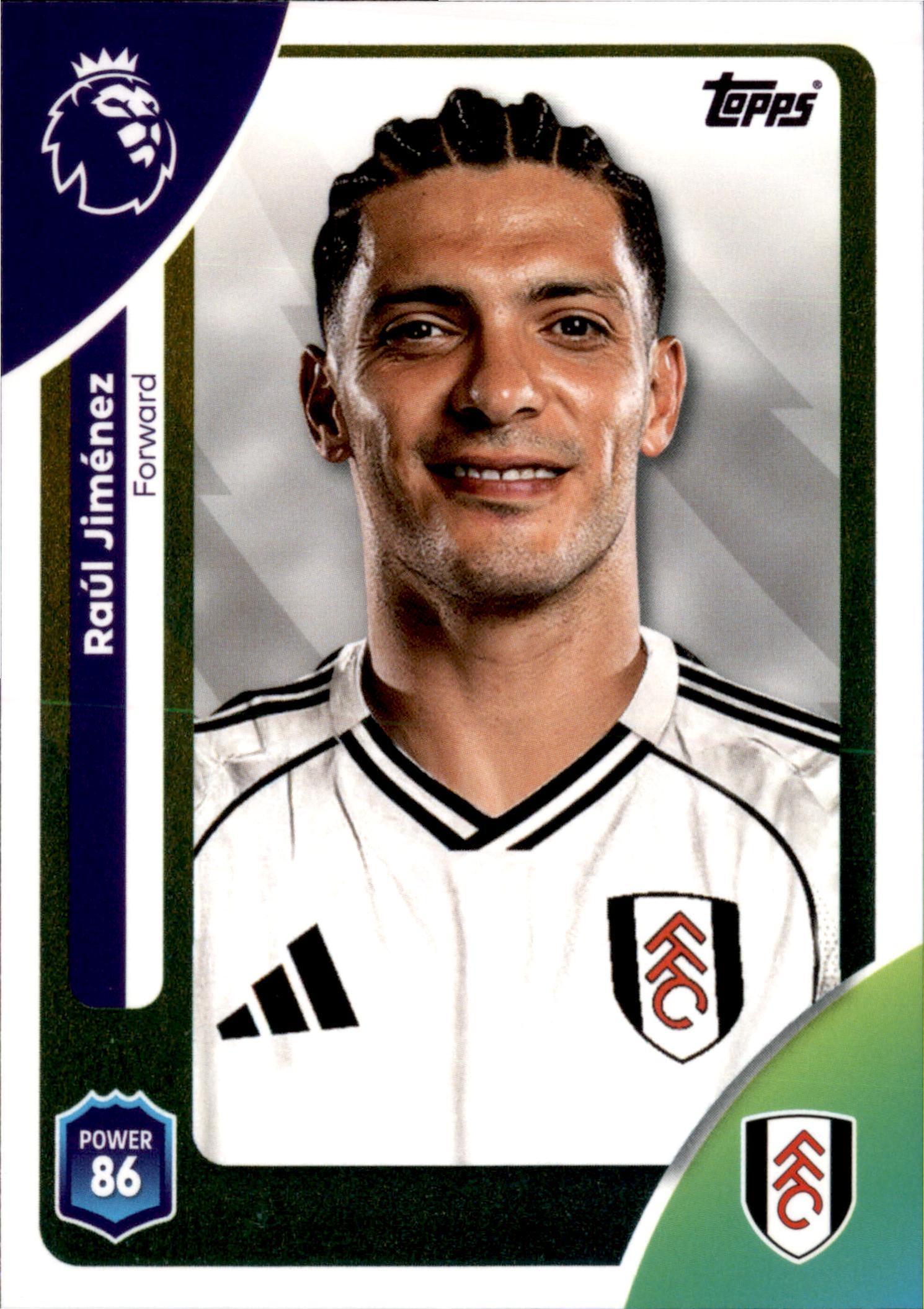 Raúl Jiménez #159 – Topps Premier League 2025/26