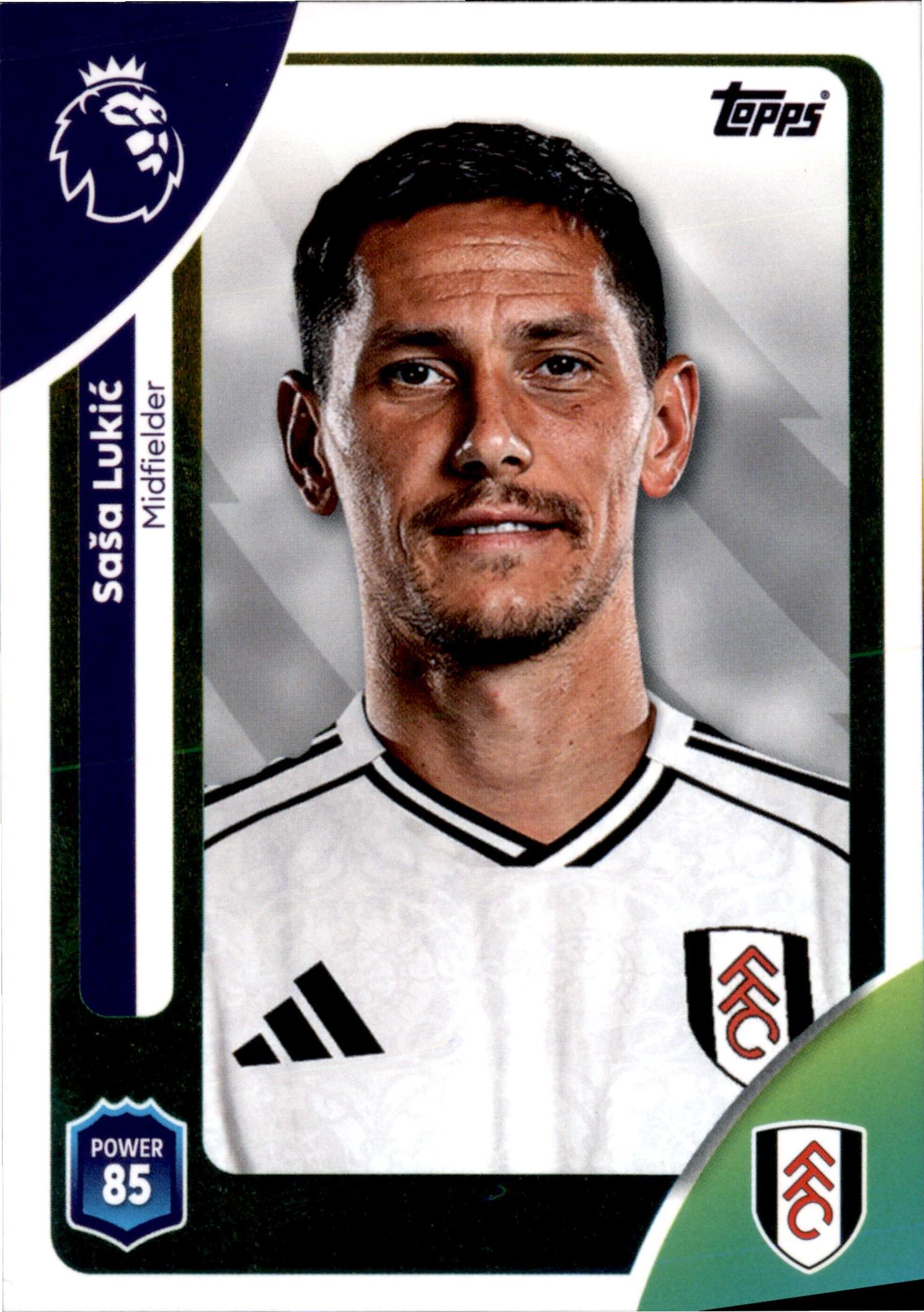 Saša Lukic #151 – Topps Premier League 2025/26