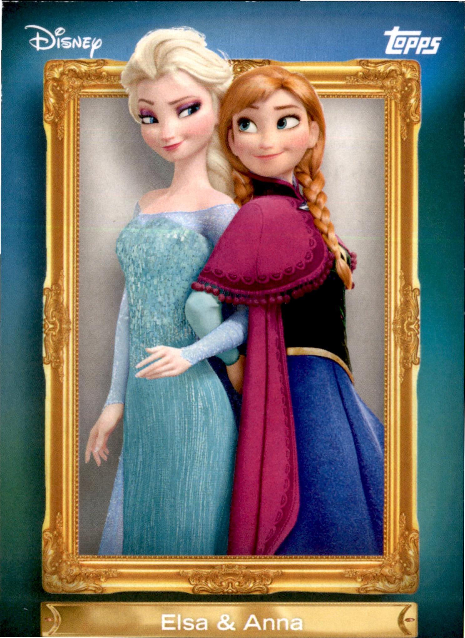 Elsa & Anna #FF-26 – Topps Neon 2026