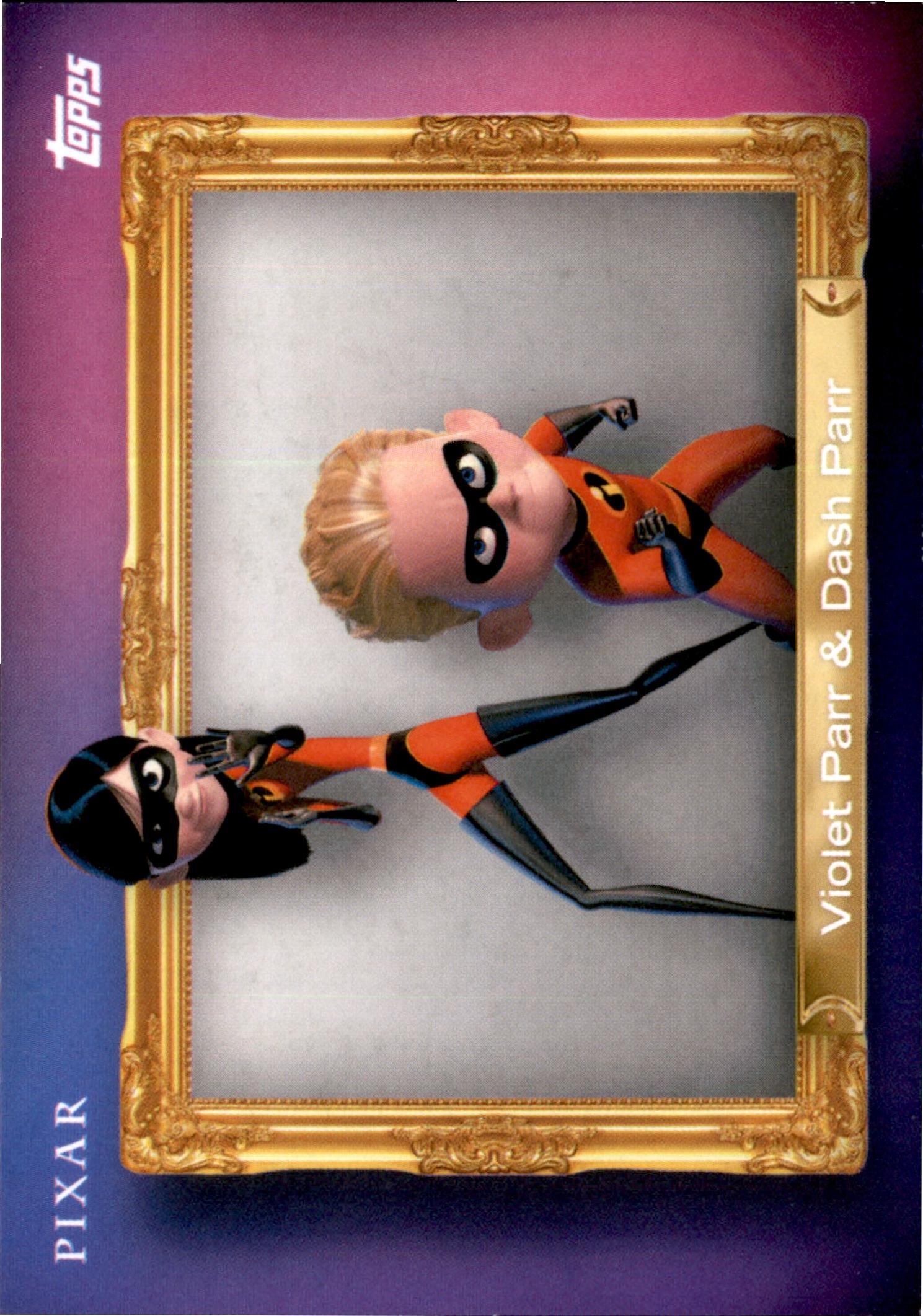 Violet Parr & Dash Parr #FF-33 – Topps Neon 2026