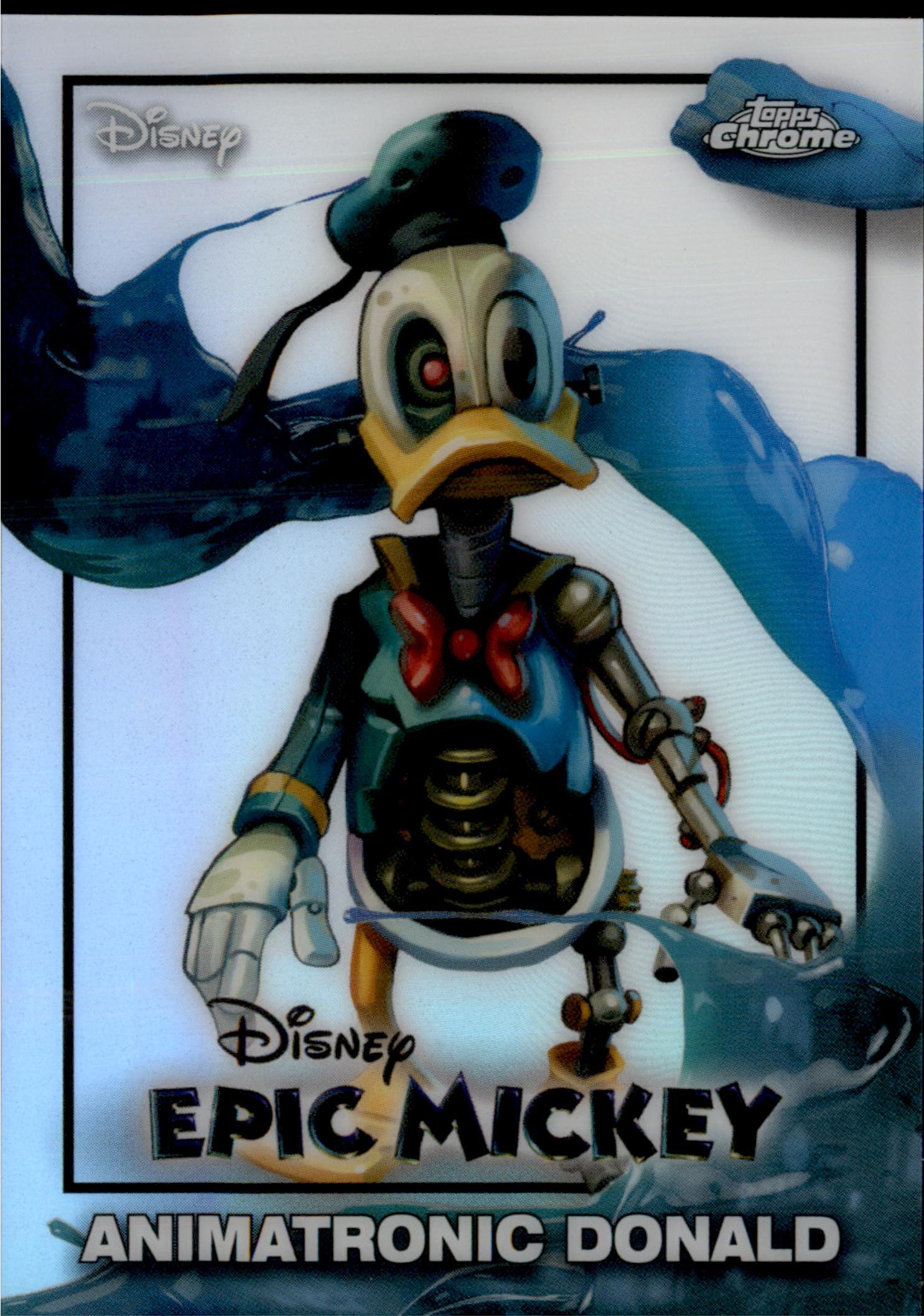 Animatronic Donald #EM-15 – Topps Neon 2026
