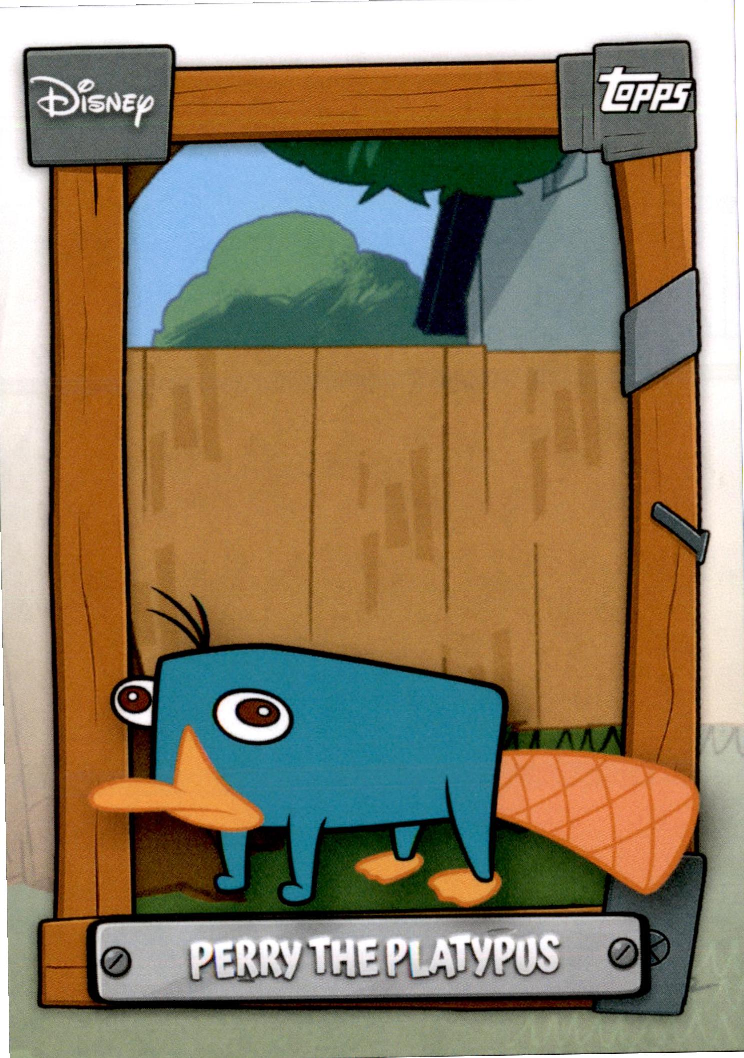 Perry the Platypus #P&F-5 – Topps Neon 2026