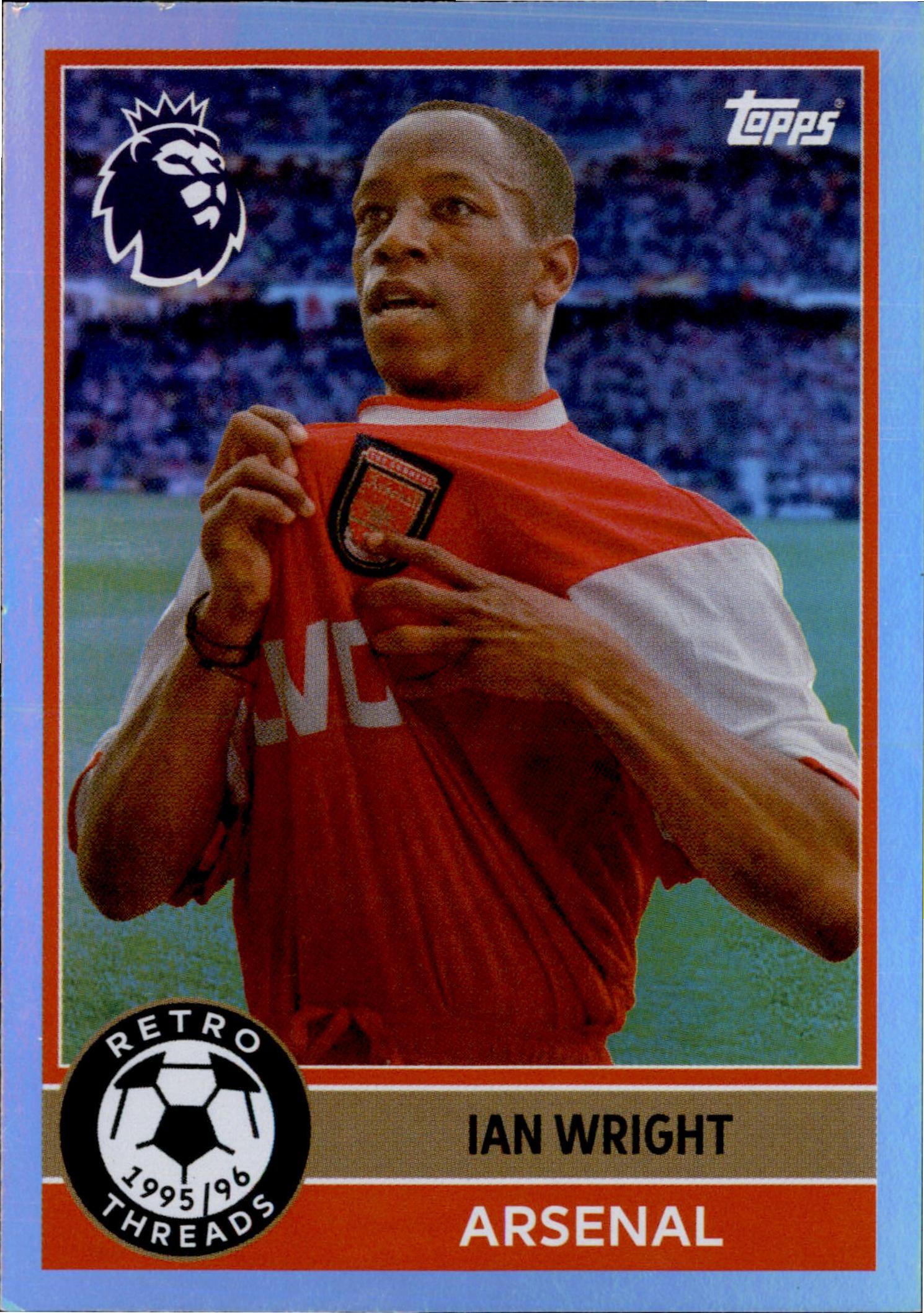 Ian Wright #381 – Topps Premier League 2025/26