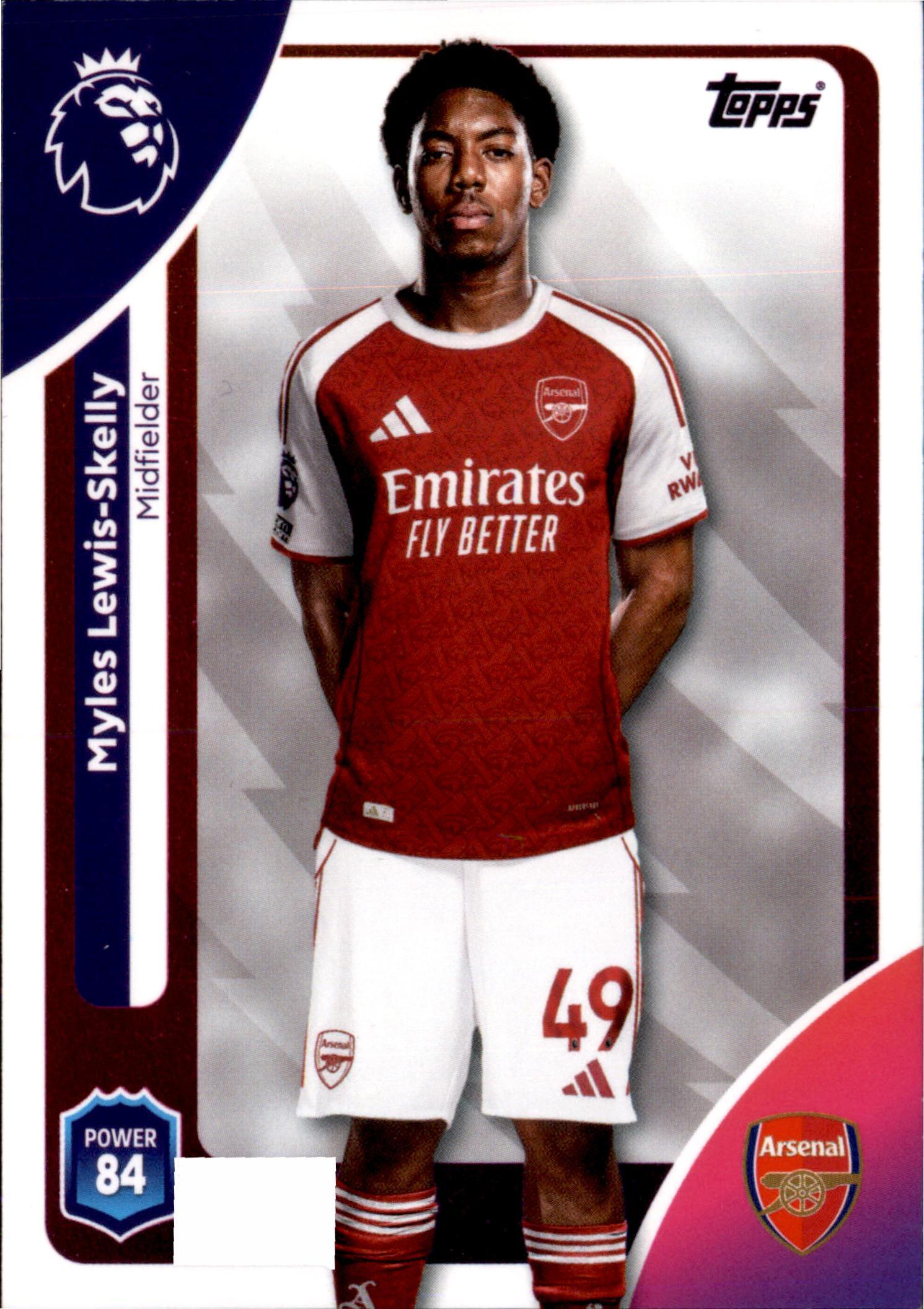 Myles Lewis-Skelly #9 – Topps Premier League 2025/26