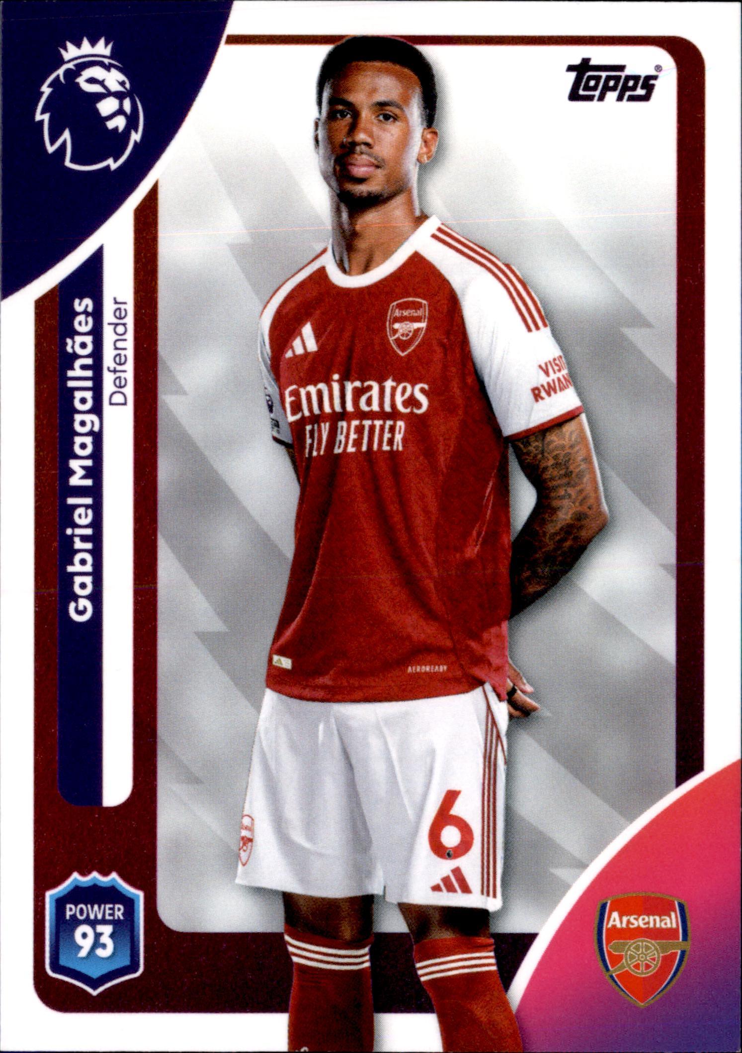 Gabriel Magalhães #4 – Topps Premier League 2025/26