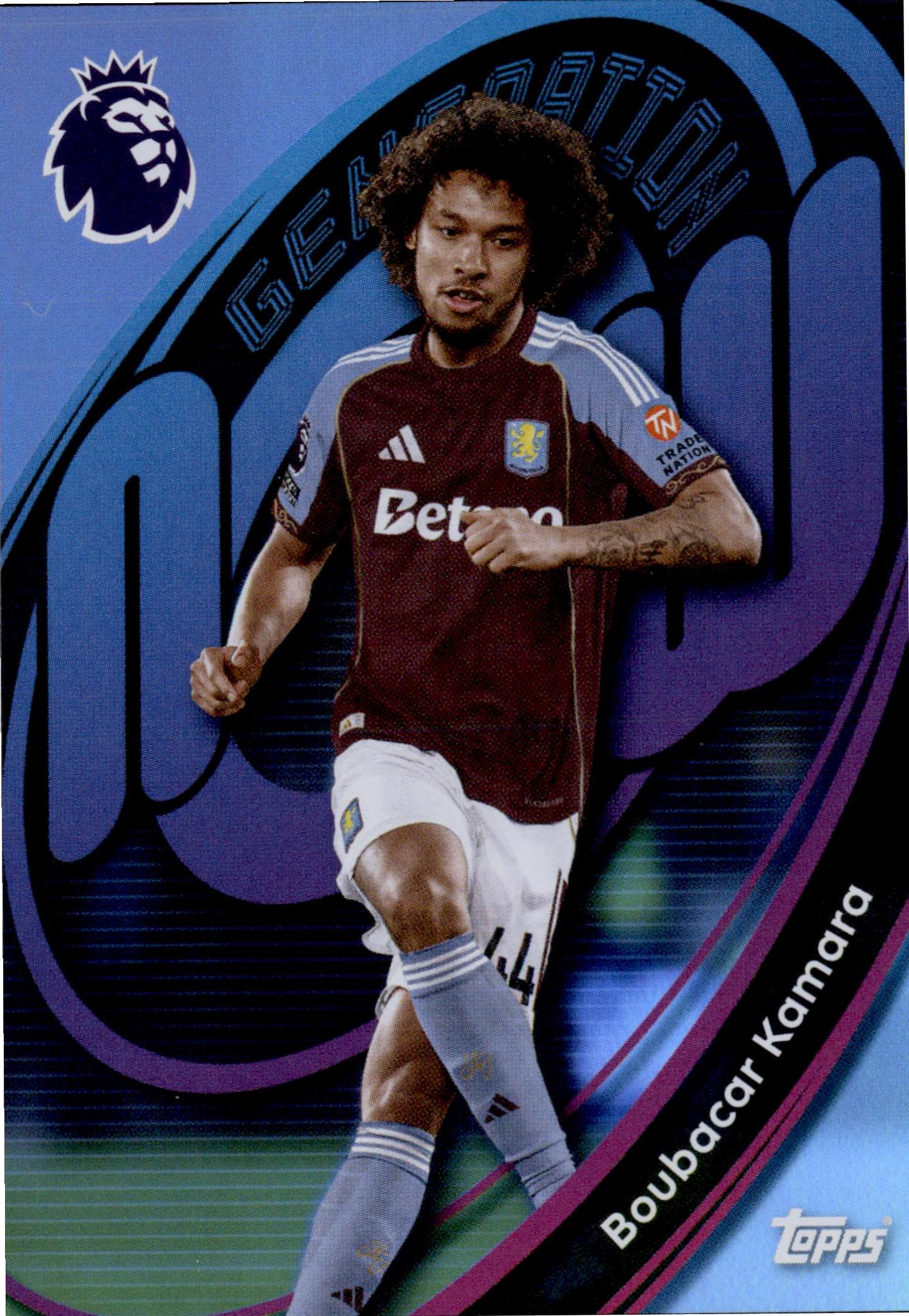 Boubacar Kamara #34 – Topps Premier League 2025/26