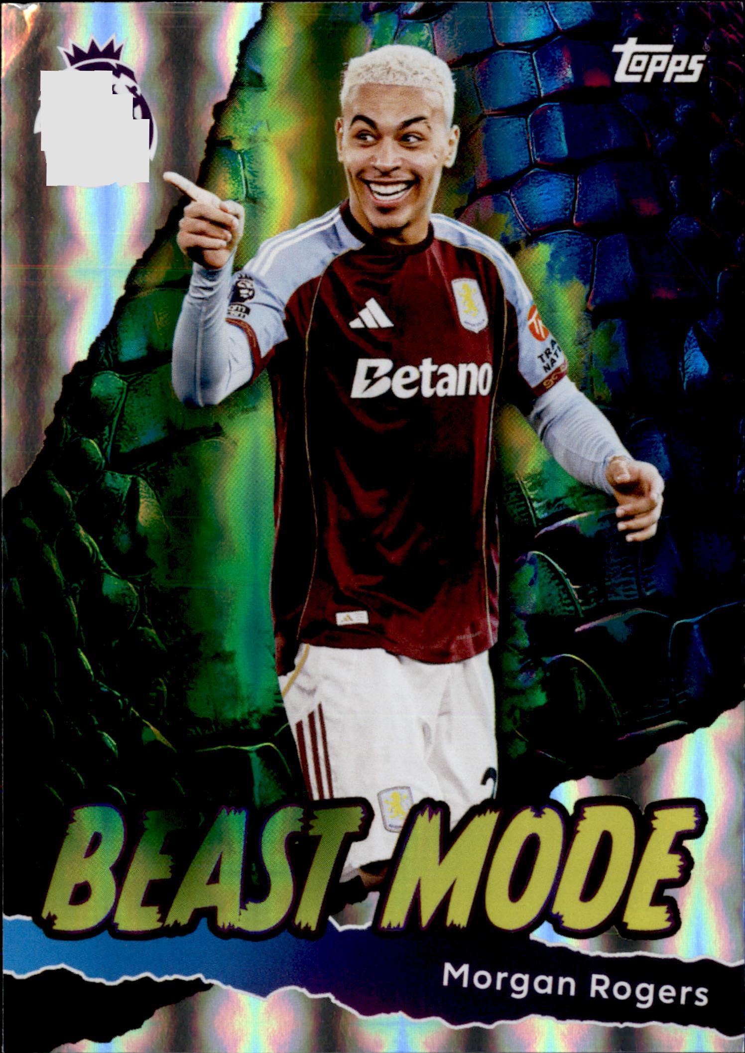 Morgan Rogers #422 – Topps Premier League 2025/26