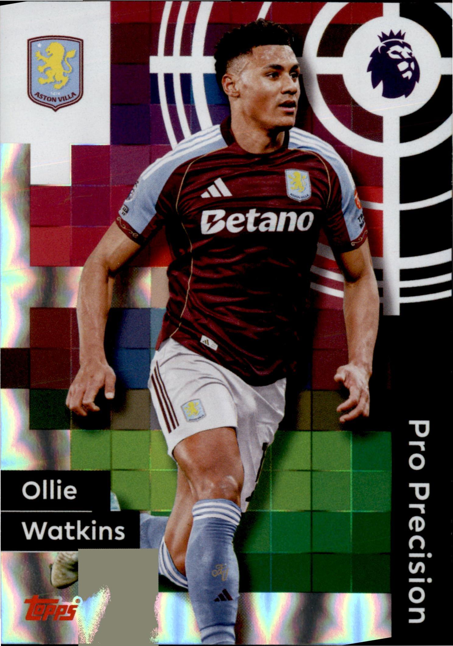 Ollie Watkins #402 – Topps Premier League 2025/26