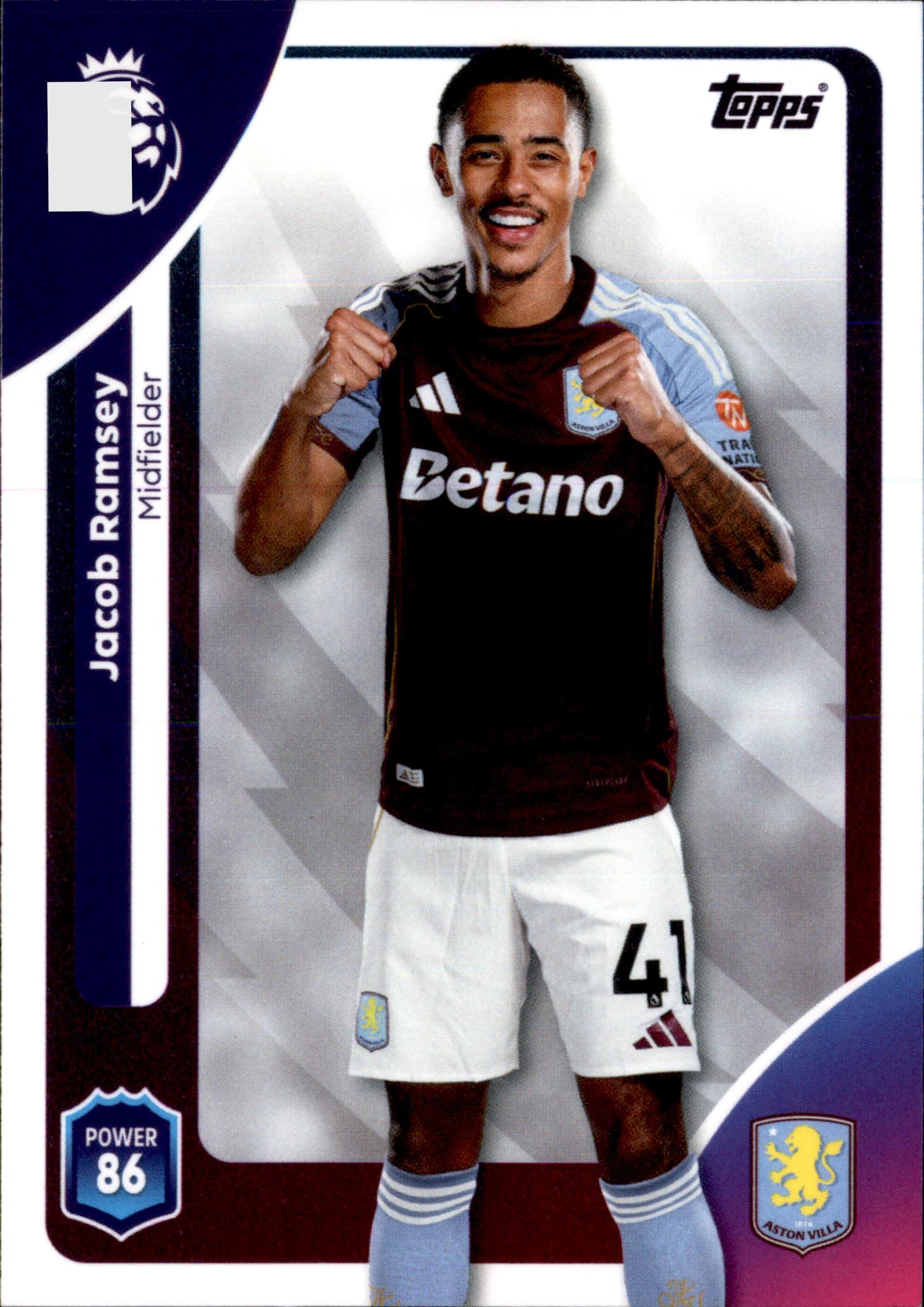 Jacob Ramsey #29 – Topps Premier League 2025/26